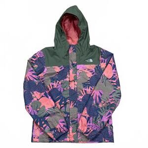 The North Face Girls Resolve Reflective DryVent Jacket Size Medium 10/12